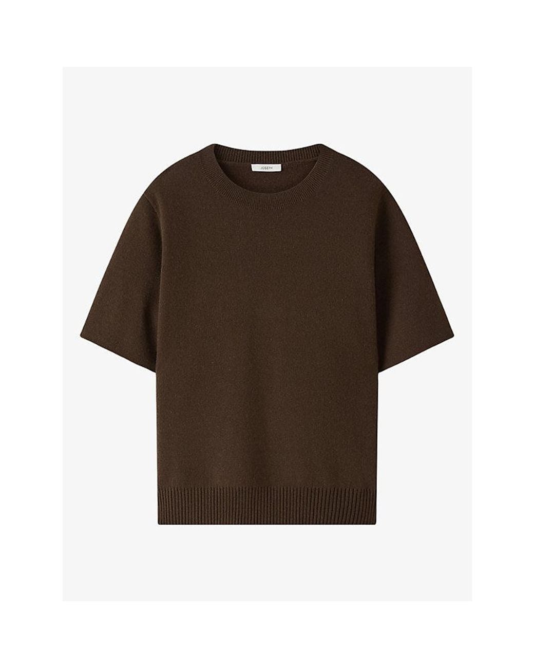 Joseph Brown Meli Double Side Cashmere Top