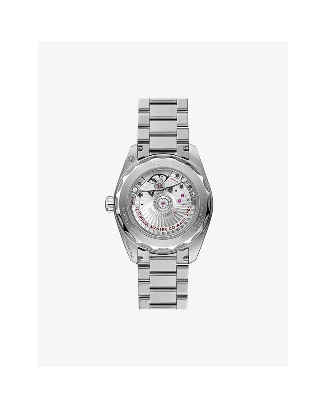 Omega Metallic Seamaster Railmaster Stainless-Steel Automatic Watch 38Mm for men