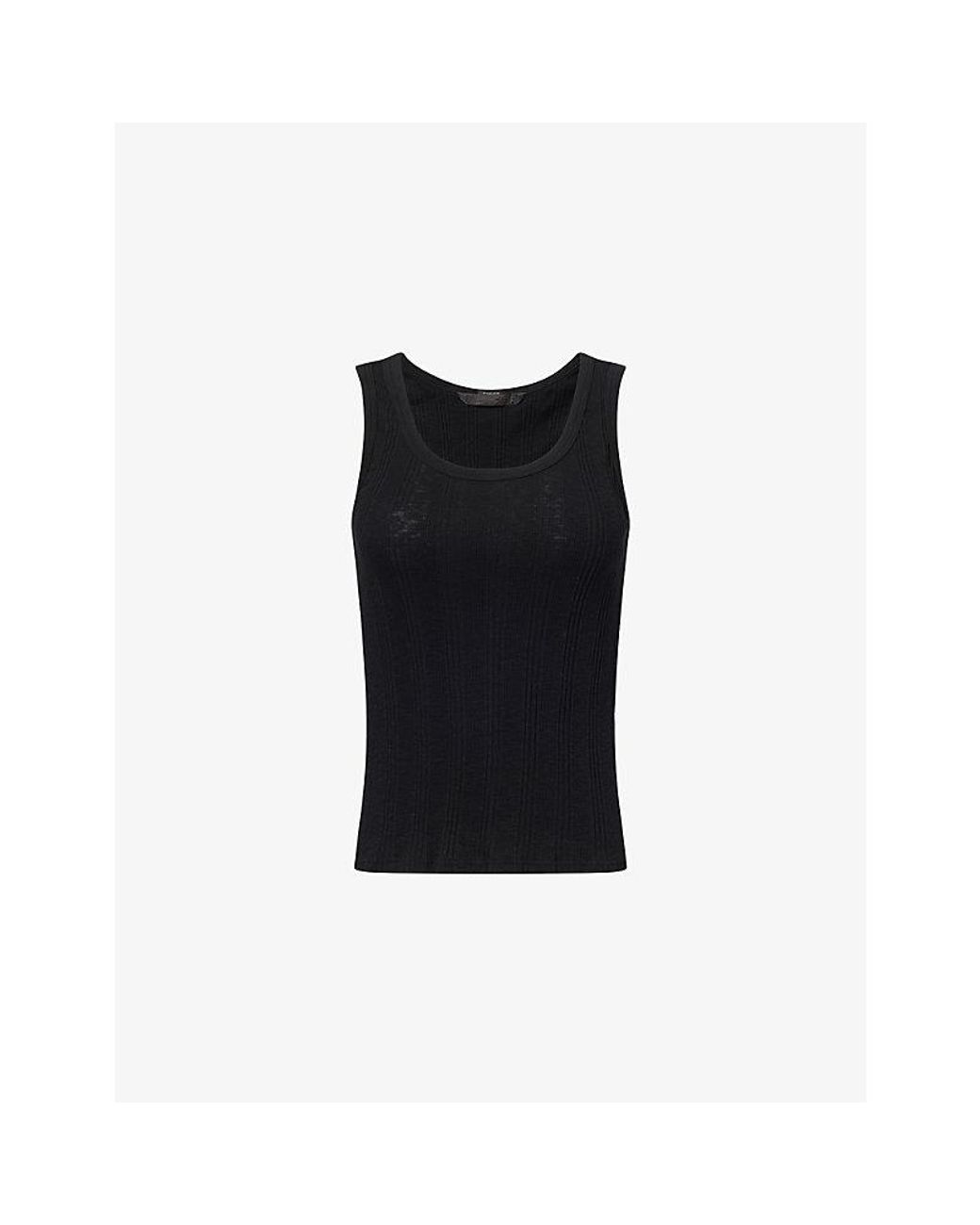 Mother Black The Runner Up Cotton Vest