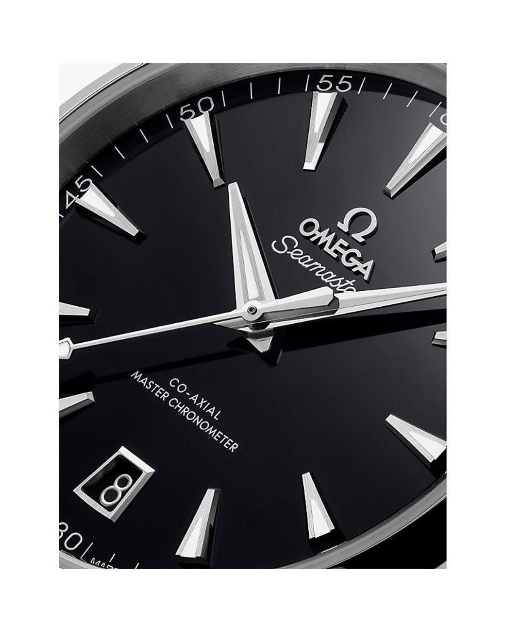 Omega White 220.10.41.21.01.002 Seamaster Aqua Terra Steel Automatic Watch for men