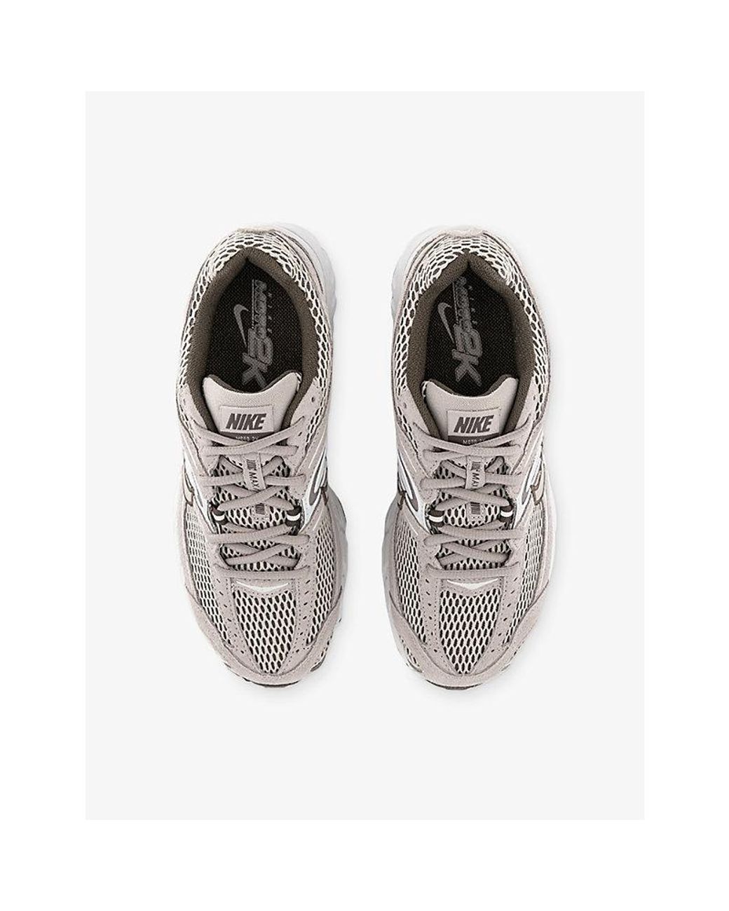 Nike White Air Max Moto 2K Mesh And Faux-Suede Trainers for men