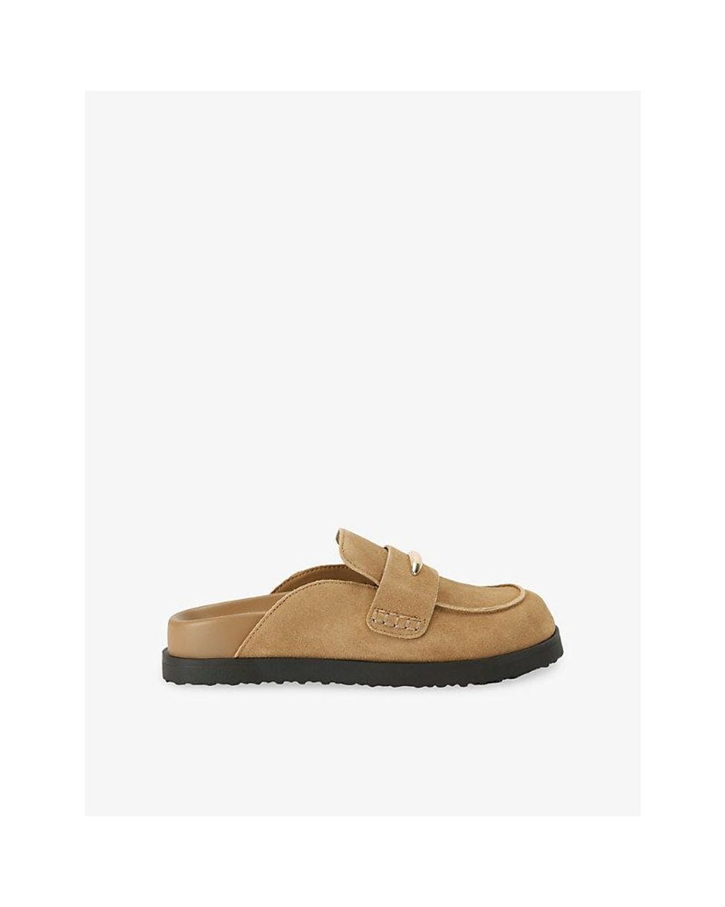 Steve Madden Brown Toryn Suede Mules