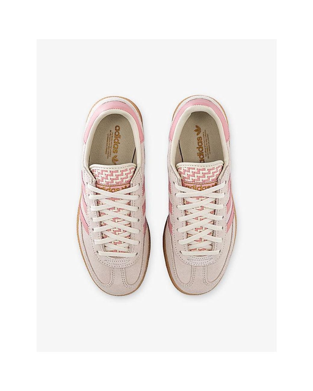 Adidas Pink Handball Spezial Suede Trainers