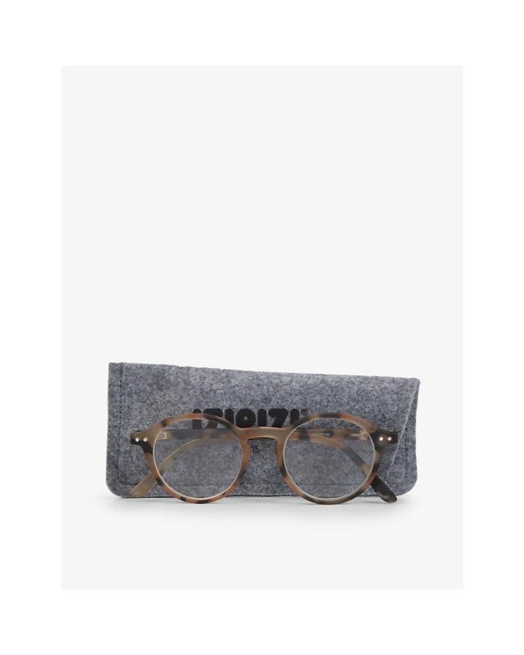 Izipizi Metallic #D Round-Framed Reading Glasses