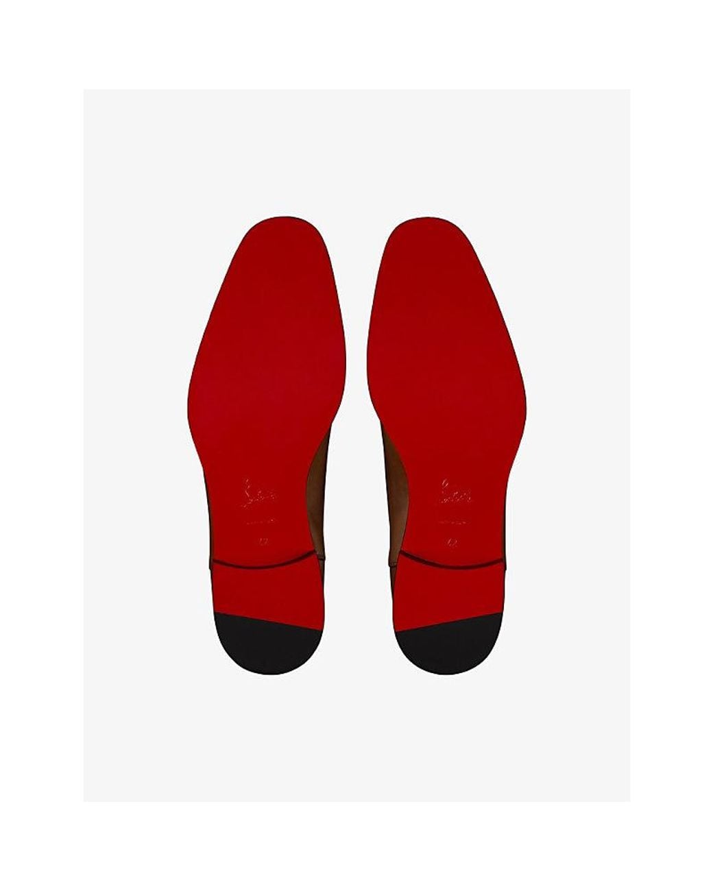 Christian Louboutin Brown Greggory Leather Oxford Shoes for men