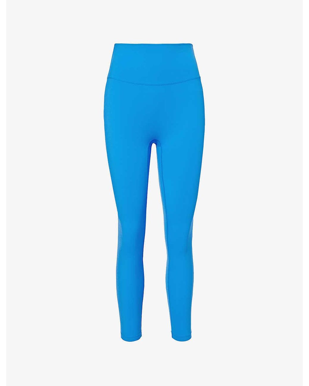 ADANOLA Ultimate High-rise Stretch-woven leggings X in Blue