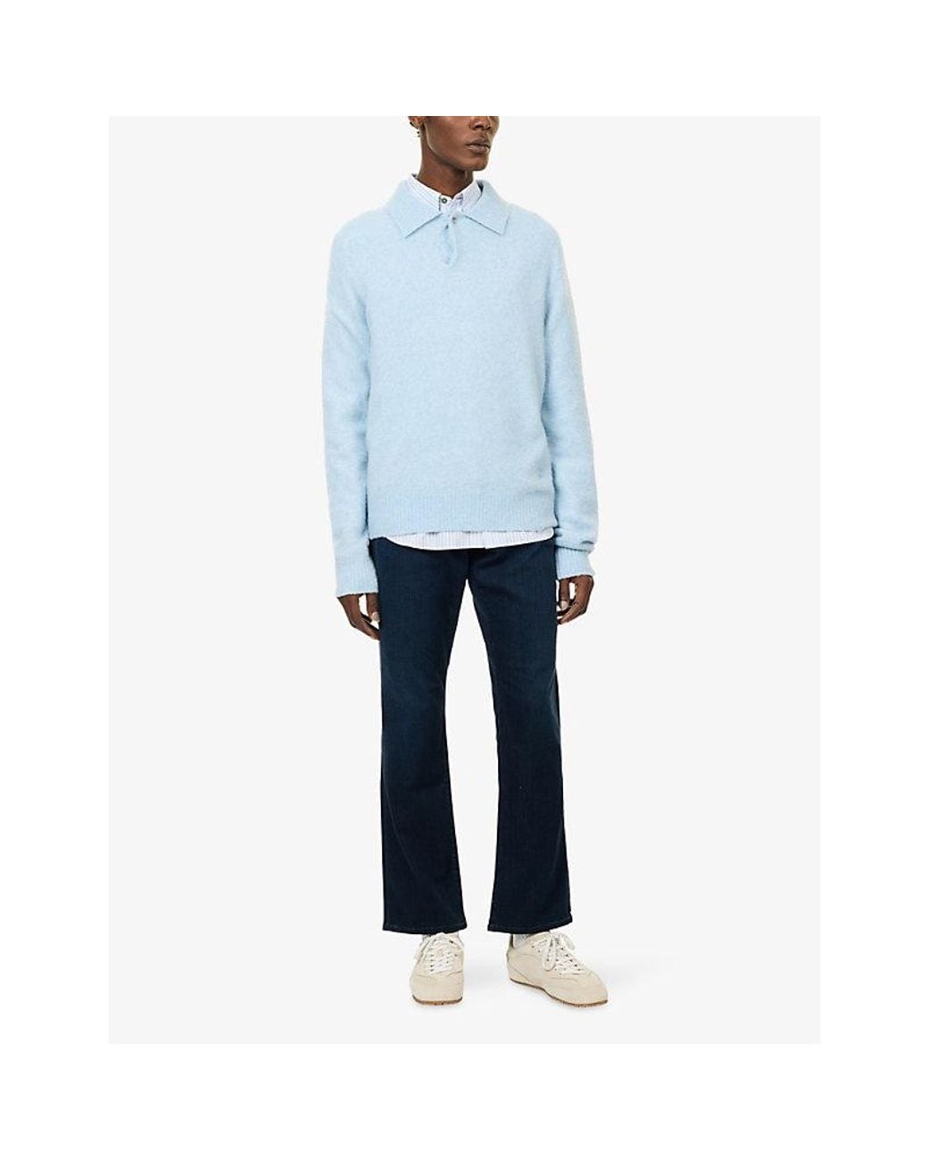 Citizens of Humanity Blue Eighty Eight Relaxed Bootcut Jeans for men