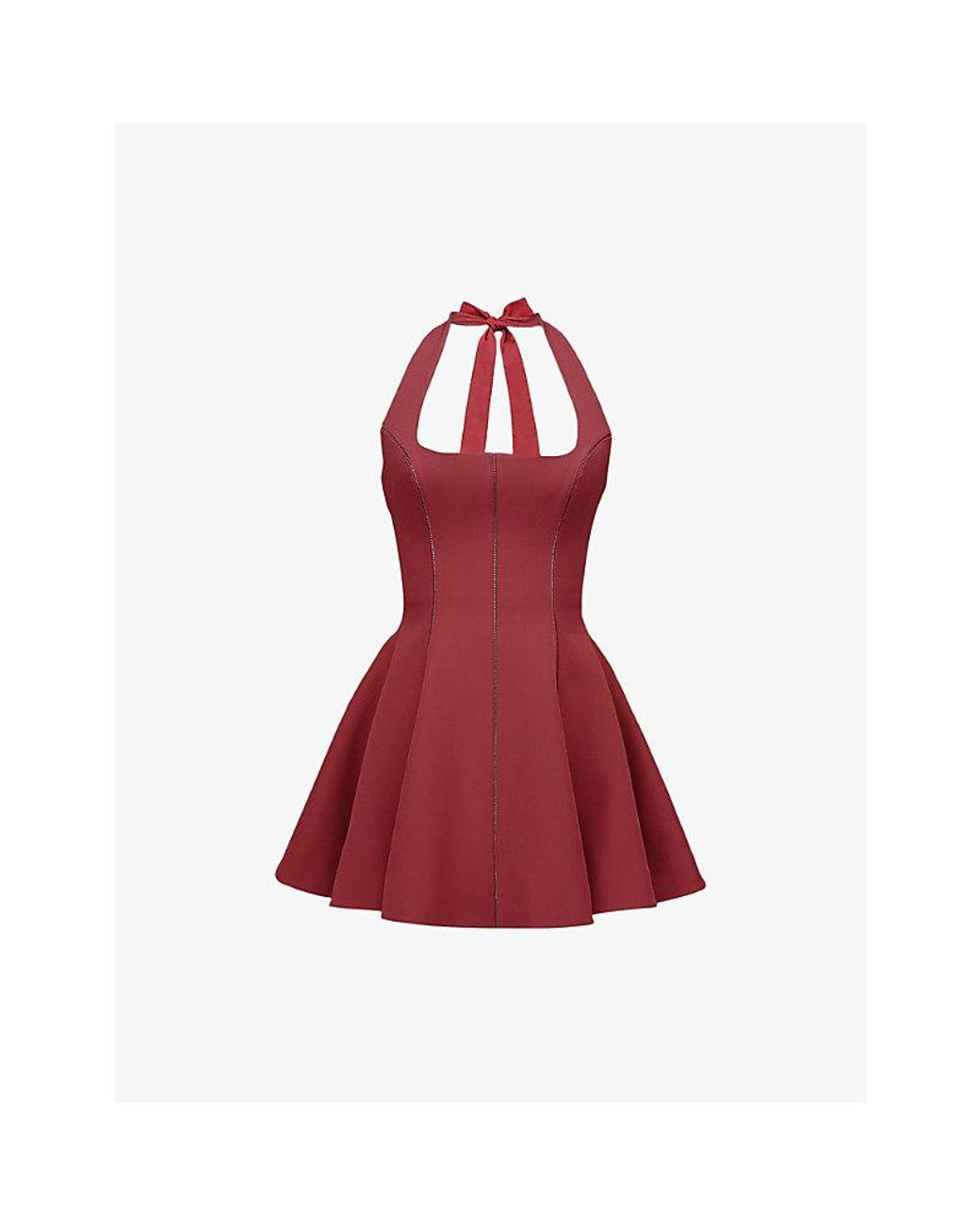 knee length dresses for ladies House Of CB Pietra Mini Dress Red main image 0