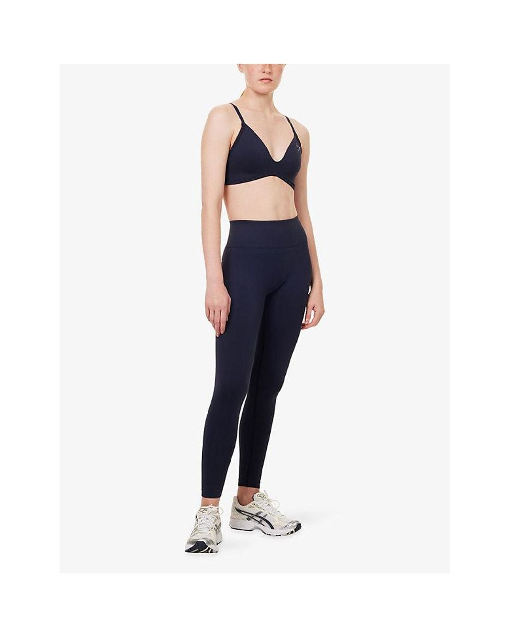 GYMSHARK Blue Soft Sculpt Sports Bra