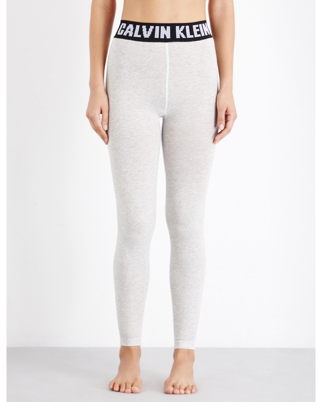 calvin klein gray leggings
