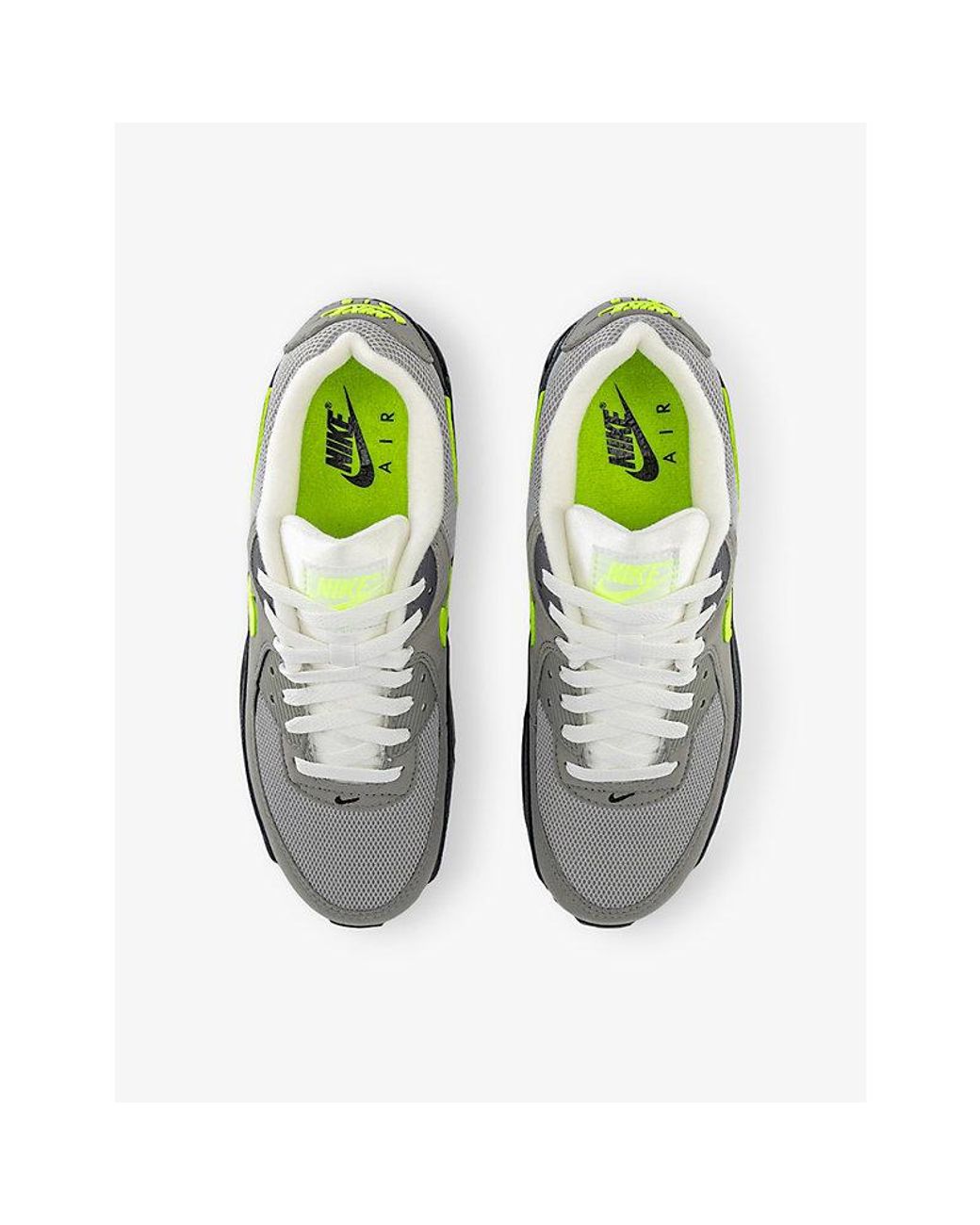 Nike Green Air Max 90 Woven Trainers for men