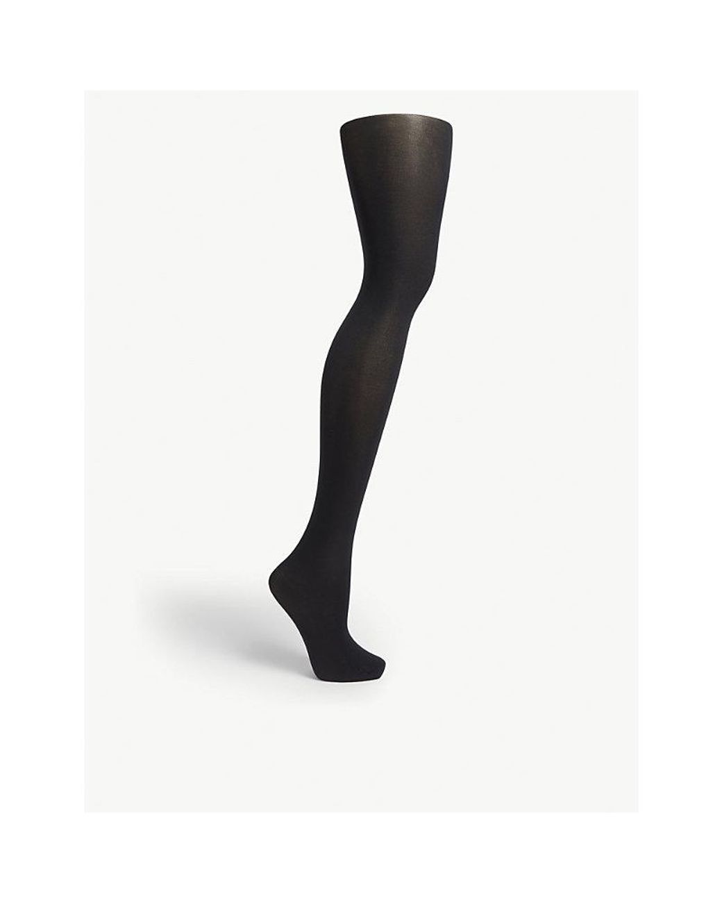 Wolford Women's Black Velvet De Luxe 50 Nylon-blend Tights