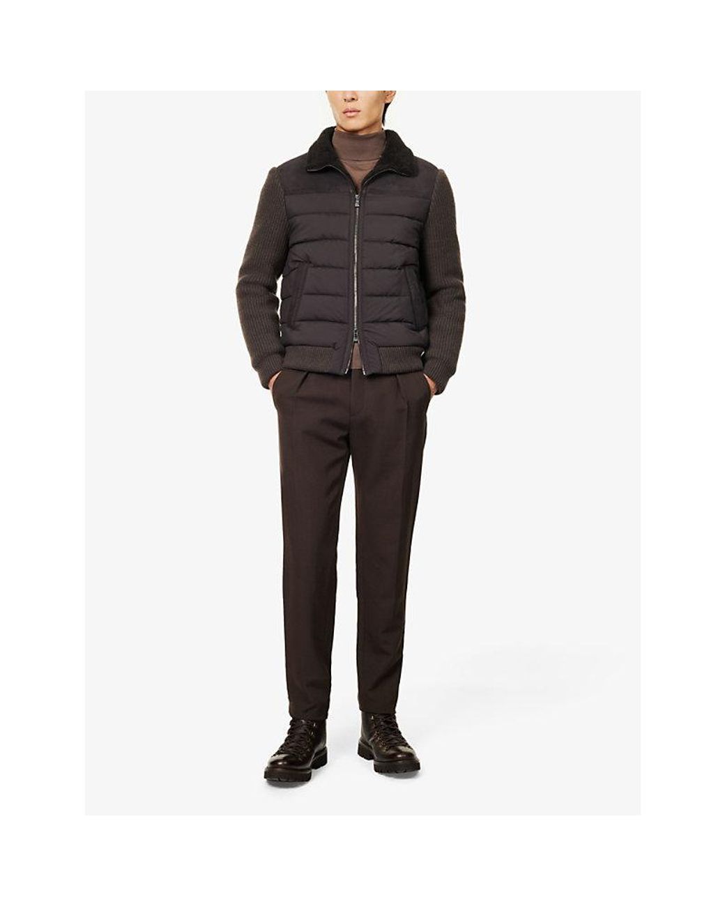 Corneliani suede jacket sale