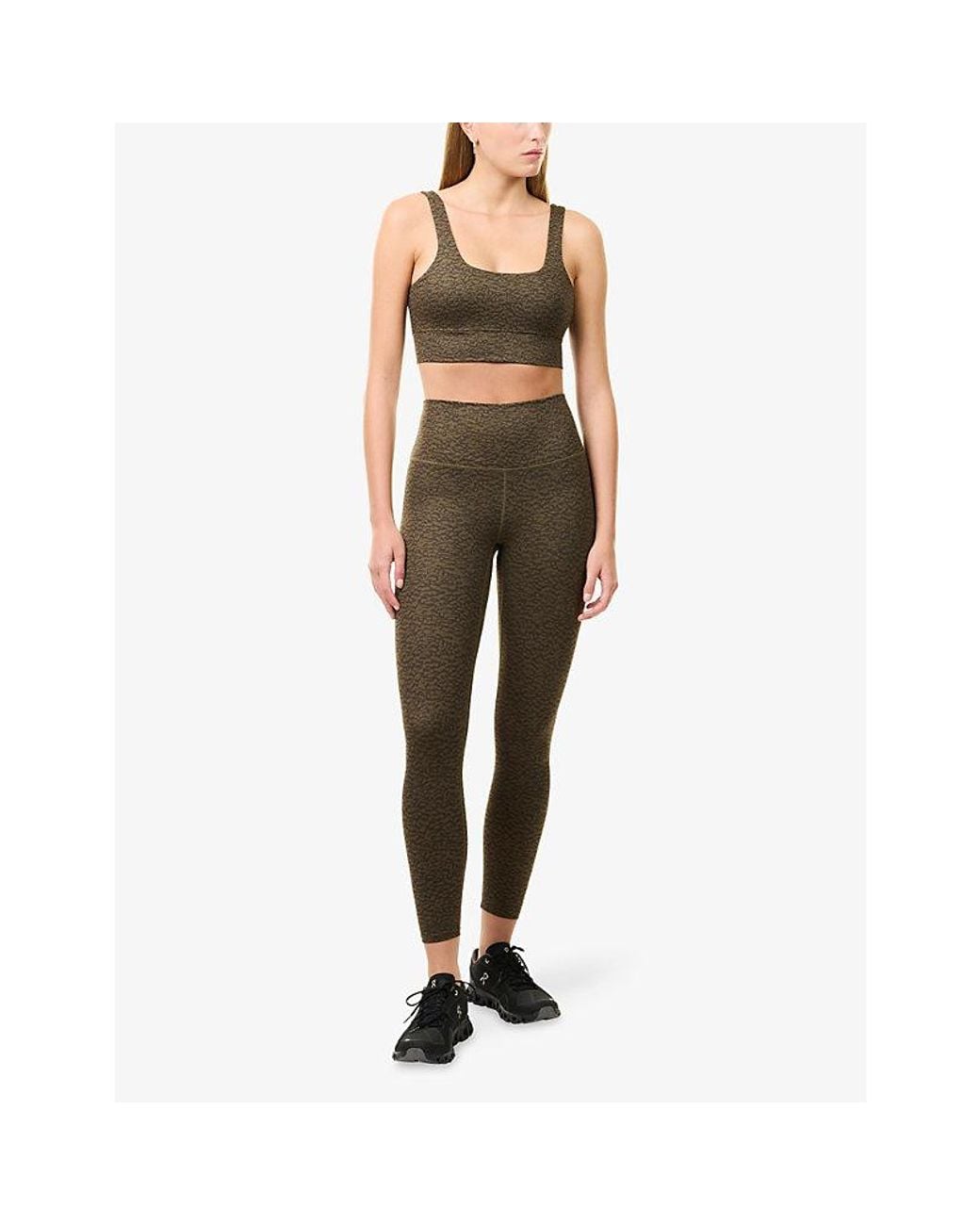 Varley Brown Freesoft Cori Sports Bra