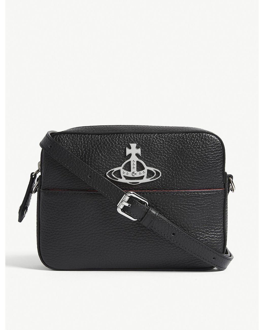 Vivienne Westwood Rachel Leather Crossbody Bag in Black Lyst