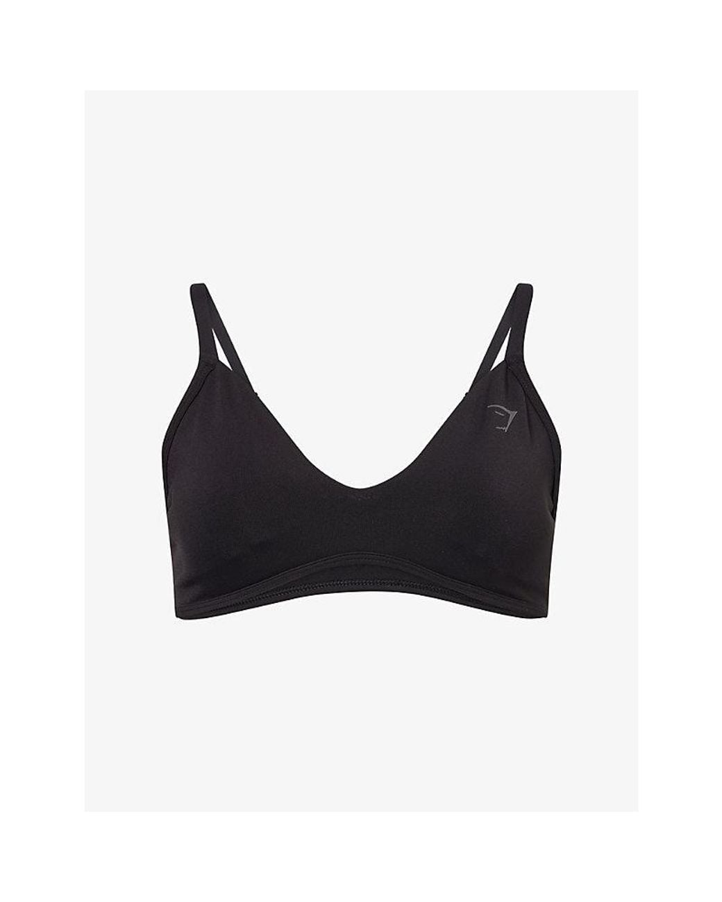GYMSHARK Black Soft Sculpt Sports Bra