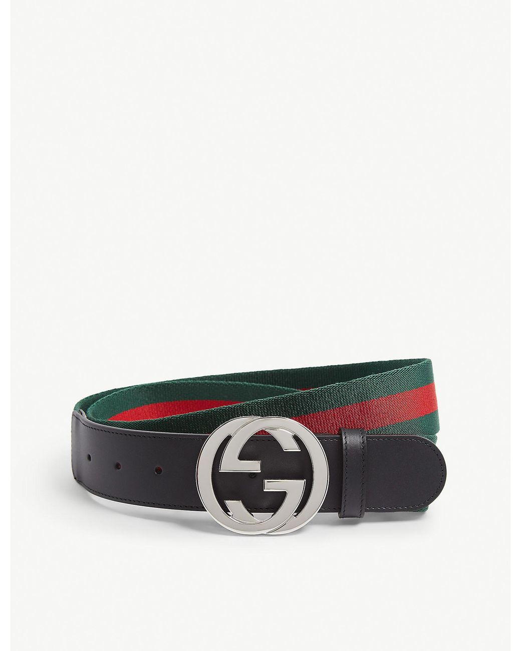Gucci Leather Web Band Belt for Men - Save 47% - Lyst