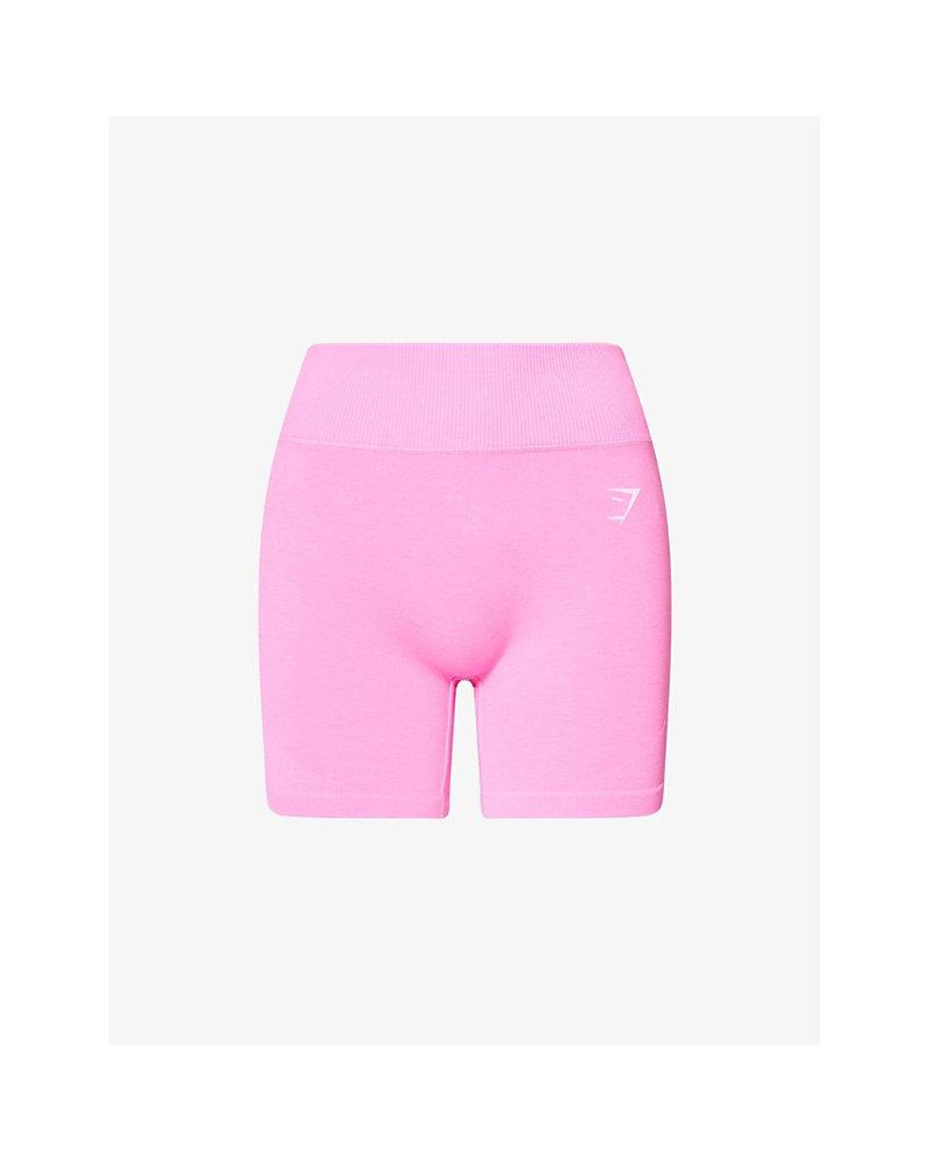 GYMSHARK Pink Interval Seamless Workout Shorts