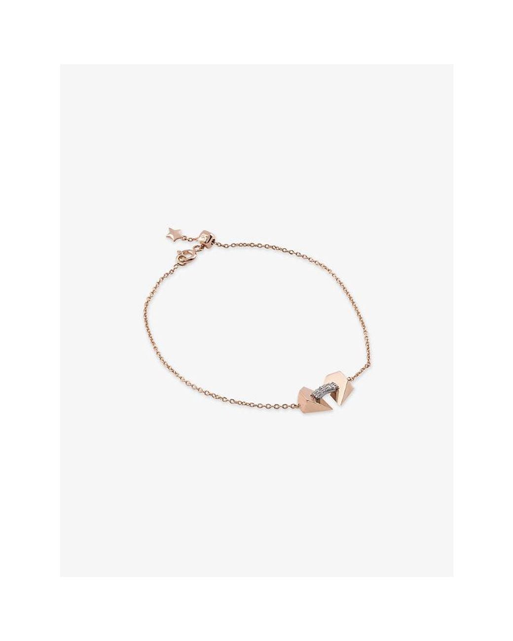 Kismet by Milka Metallic Beloved 0.03Ct Diamond Chain Bracelet