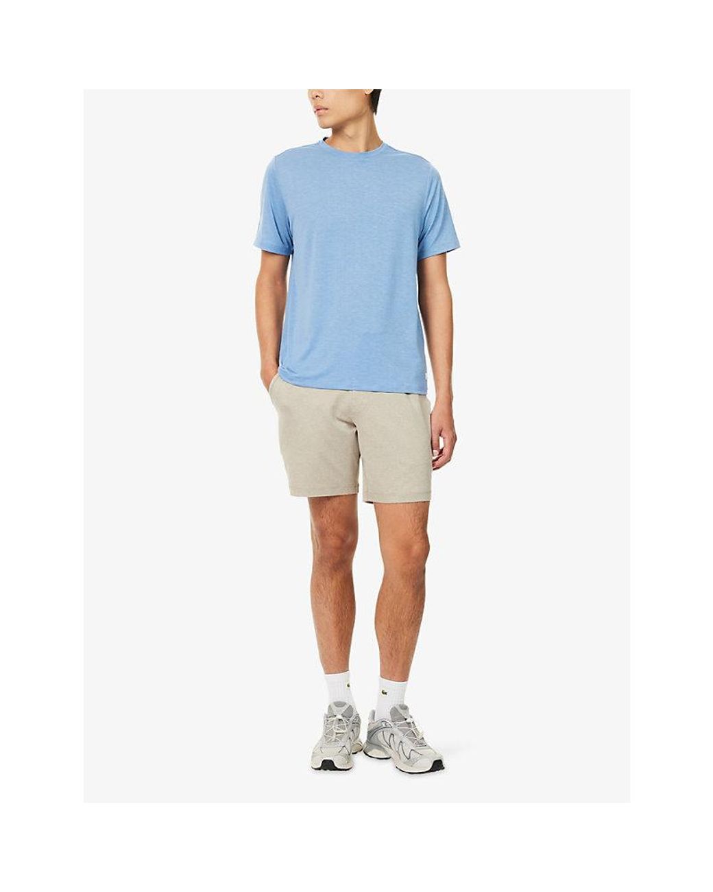 vuori Natural Ponto Performance Stretch-Jersey Shorts for men