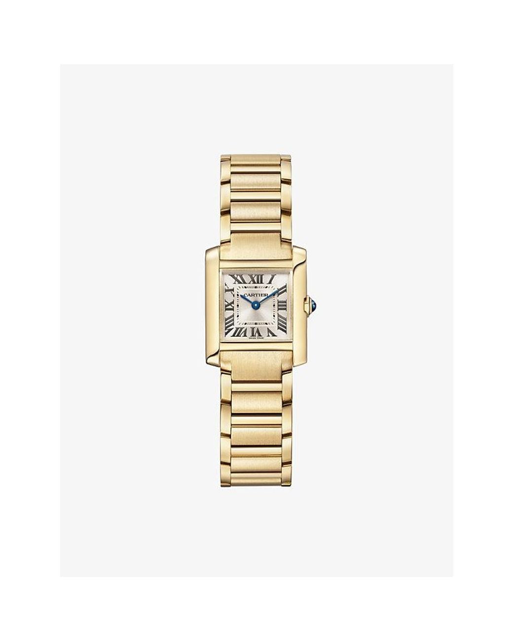 Cartier Metallic Crwgta0114 Tank Française Small 18Ct- Quartz Watch
