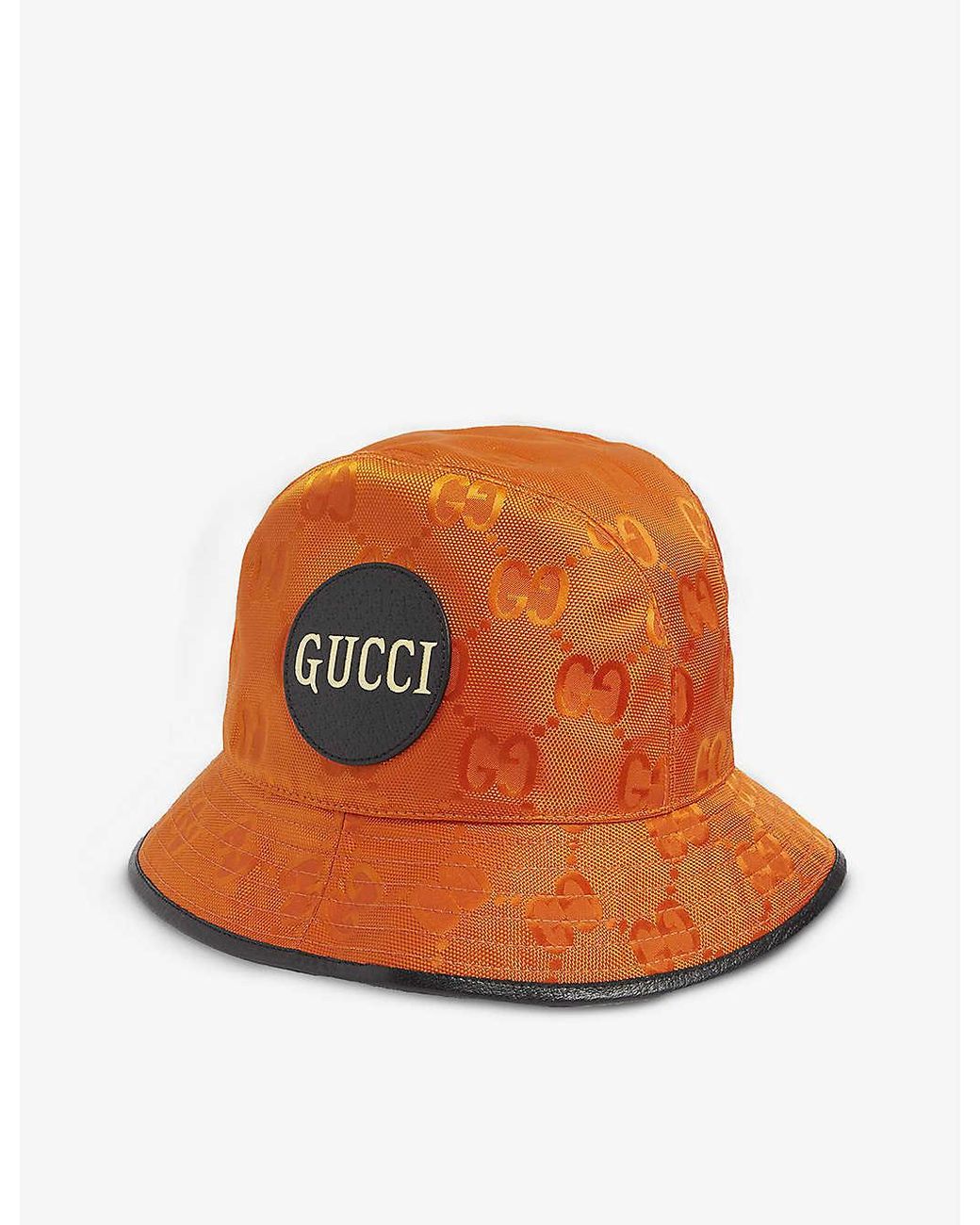 Gucci Synthetic Off The Grid Bucket Hat in Orange/Black (Orange) for