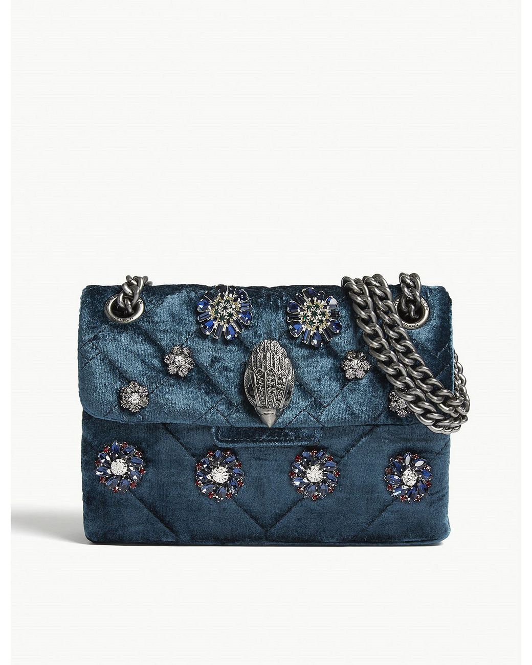 Kurt geiger deals velvet bag