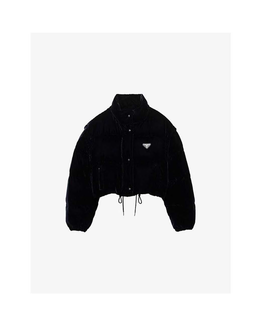 ジャケット・アウター prada 2020aw KNIT SWITCHING DOWN BLUSON PRADA2020aw KNIT SWITCHING DOWN BLUSON