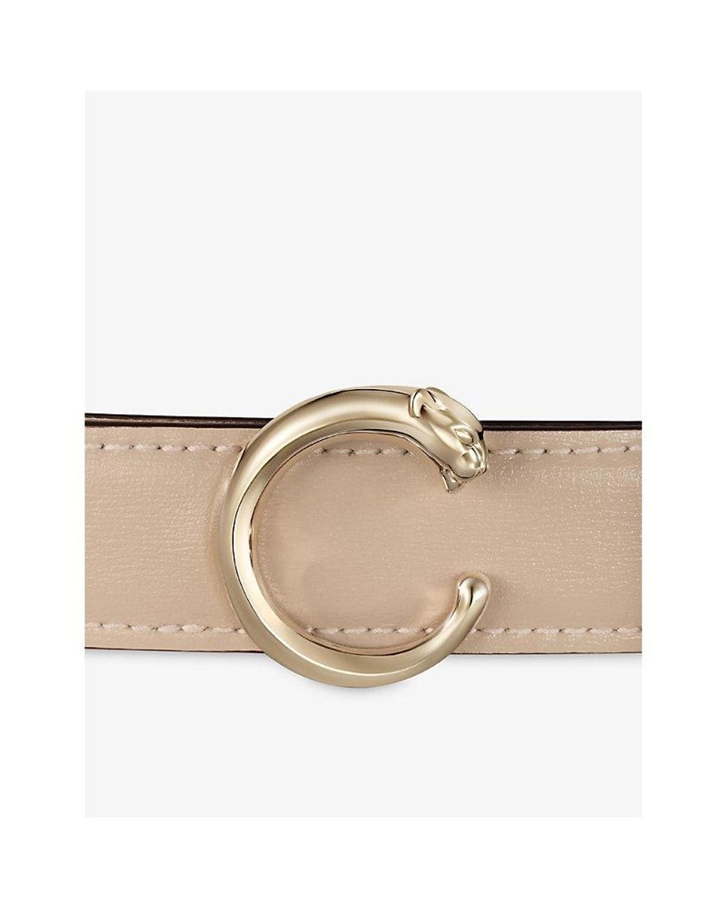 Cartier Natural Panthère De Small Leather Belt