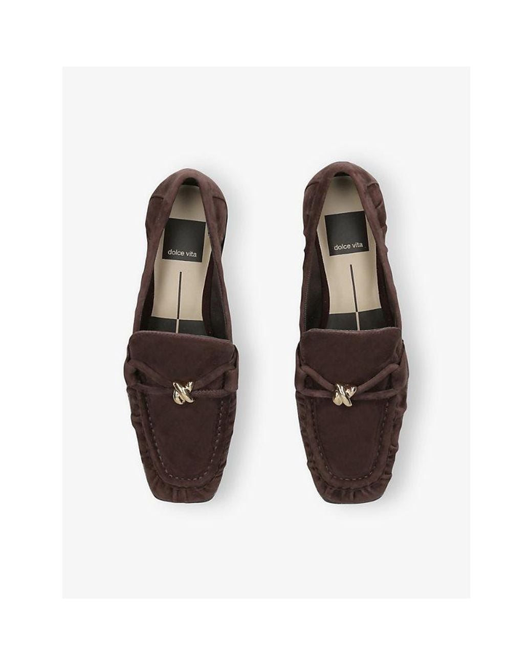 Dolce Vita Brown Bonie 661 Suede Loafers