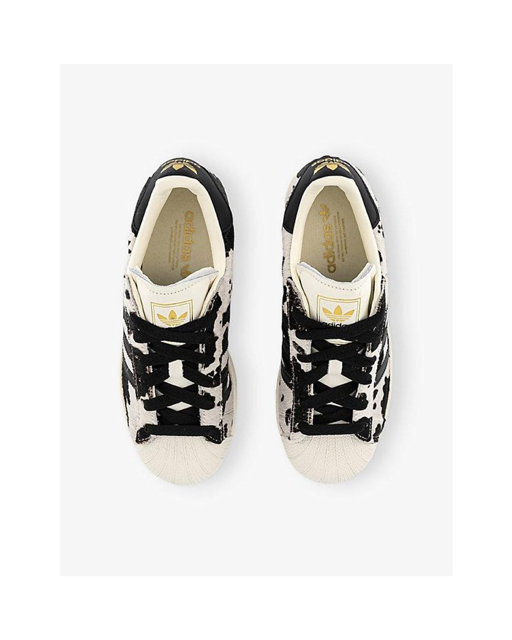 adidas Superstar Ii Woven Trainers in White | Lyst