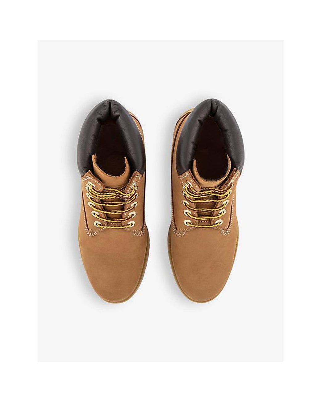 Timberland Brown Premium 6-Inch Leather Ankle Boots for men