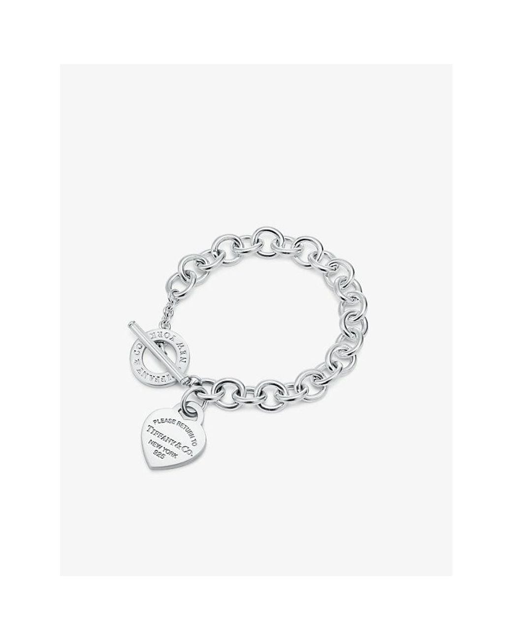 Tiffany & Co Blue Return To Tiffany Sterling- Bracelet