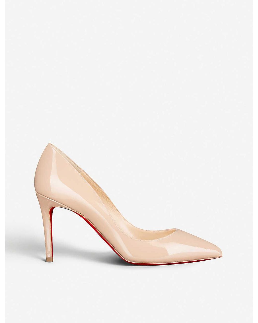 Christian Louboutin Pigalle 85 Patent Calf in Pink | Lyst