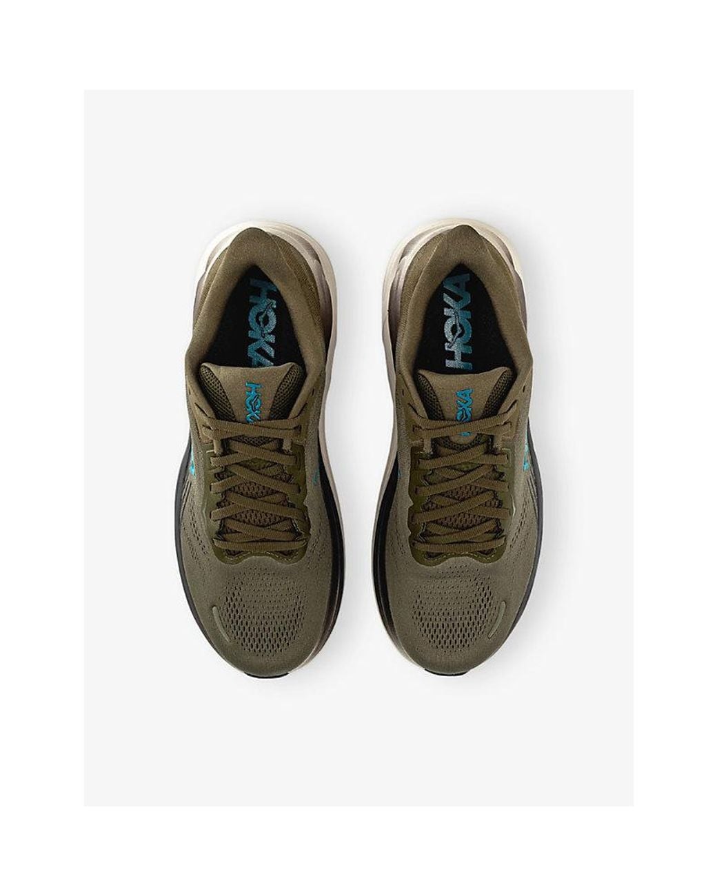 Hoka One One Green Clifton 11 Mesh Trainers for men