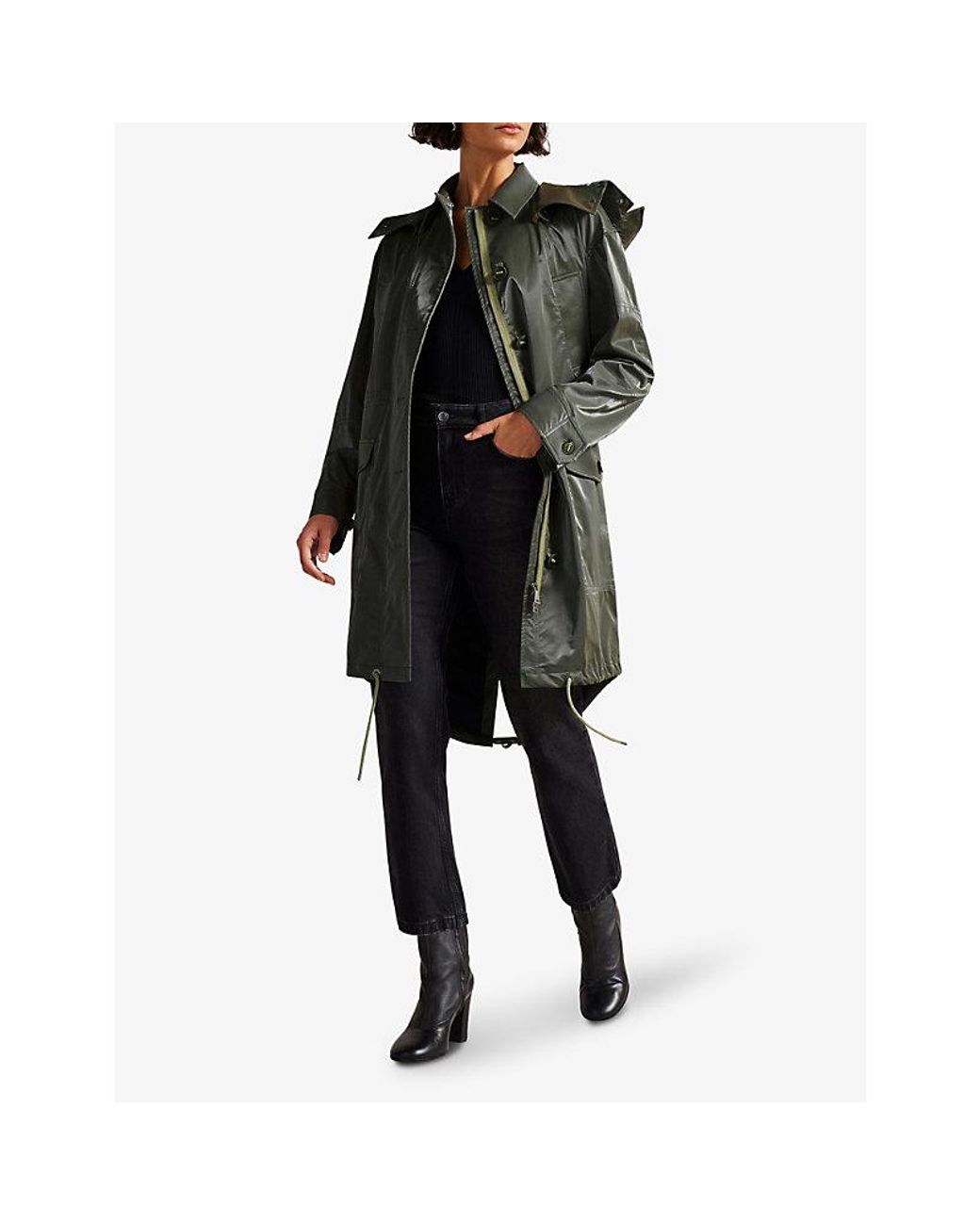 Baker khaki cheap coat