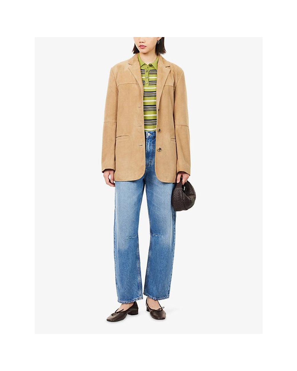 Citizens of Humanity Blue Miro Relaxed Denim Jeans