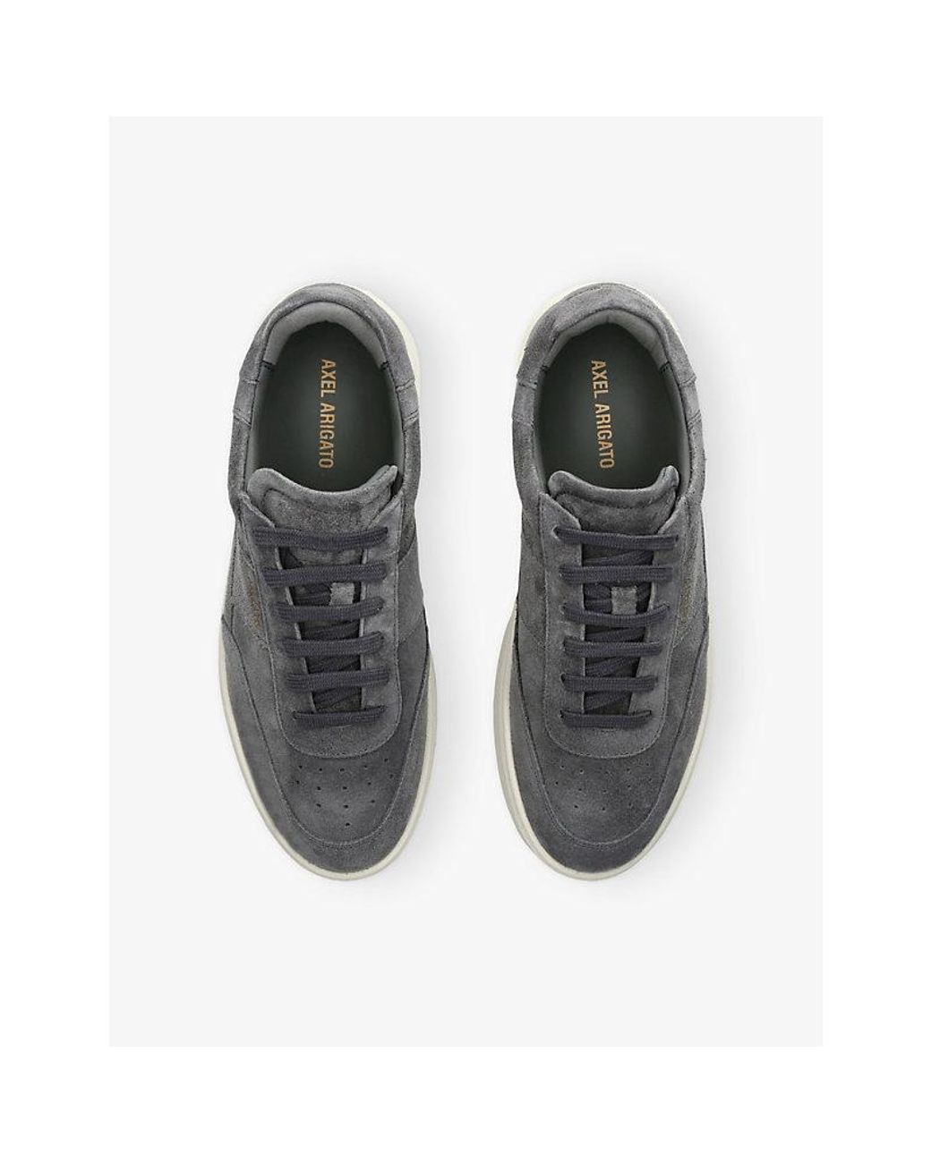 Axel Arigato Gray Vintage Orbit Suede Trainers for men