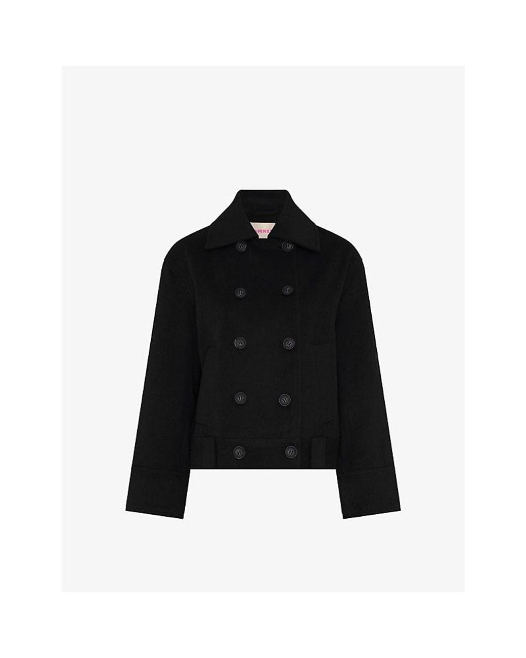 OMNES Black Clyde Cropped Woven Jacket