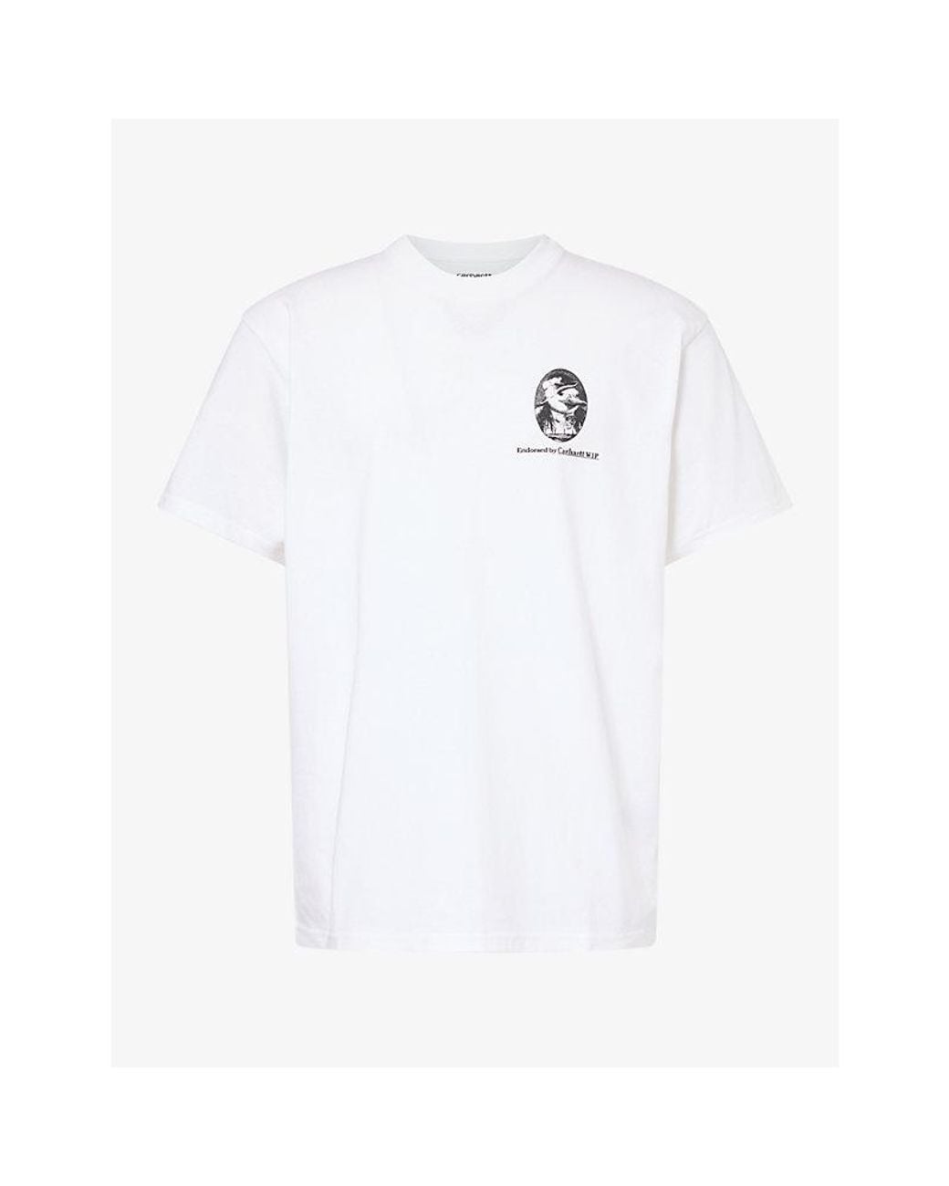 Carhartt White Vote Graphic-Print Cotton T-Shirt for men