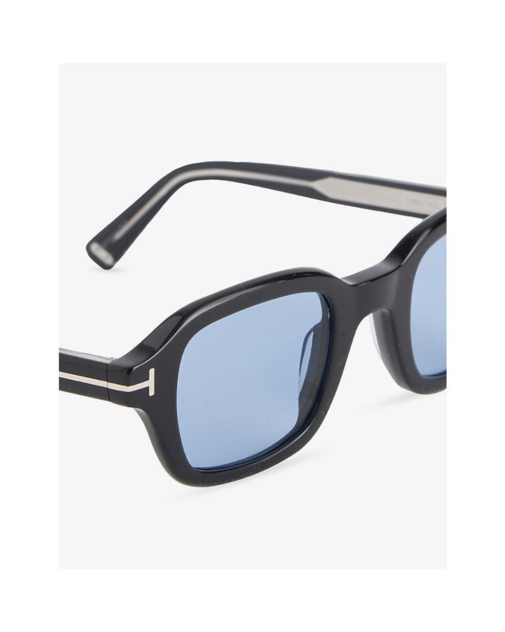 Tom Ford Blue Tf1326 Icon Square-Frame Acetate Sunglasses for men