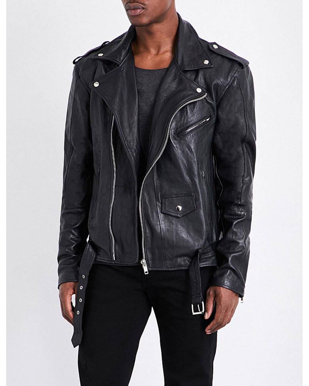 Deadwood leather jacket cheap
