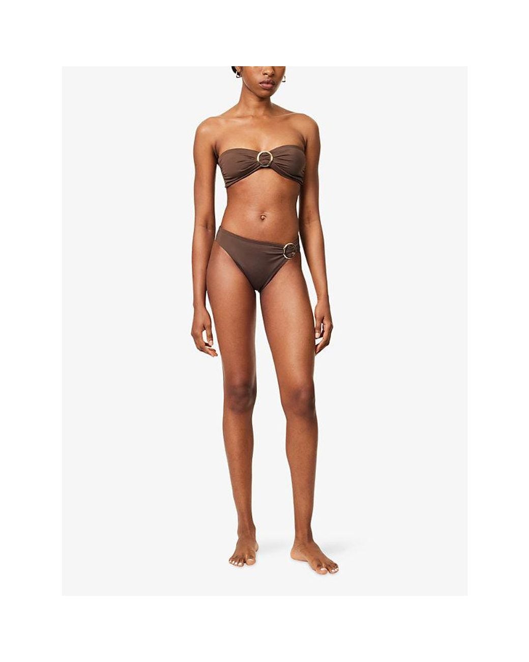 Away That Day Brown Cayman Island Bikini Bottom