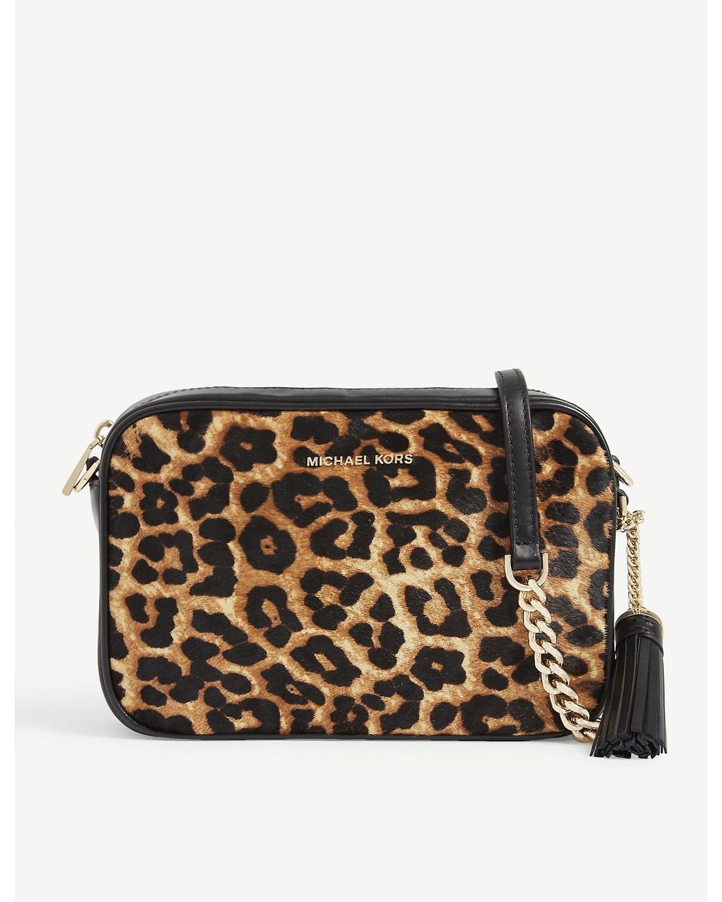 MICHAEL Kors Ginny Leopard Cross-body Bag