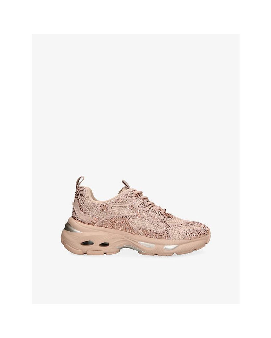 Steve Madden Zonar Woven Trainers in Pink | Lyst