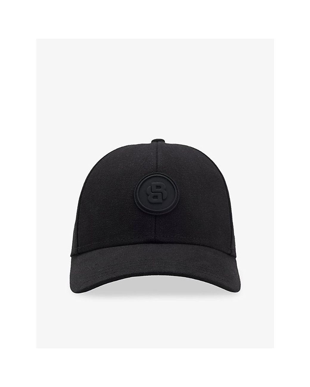 Boss Black Logo Adjustable Cotton Cap for men