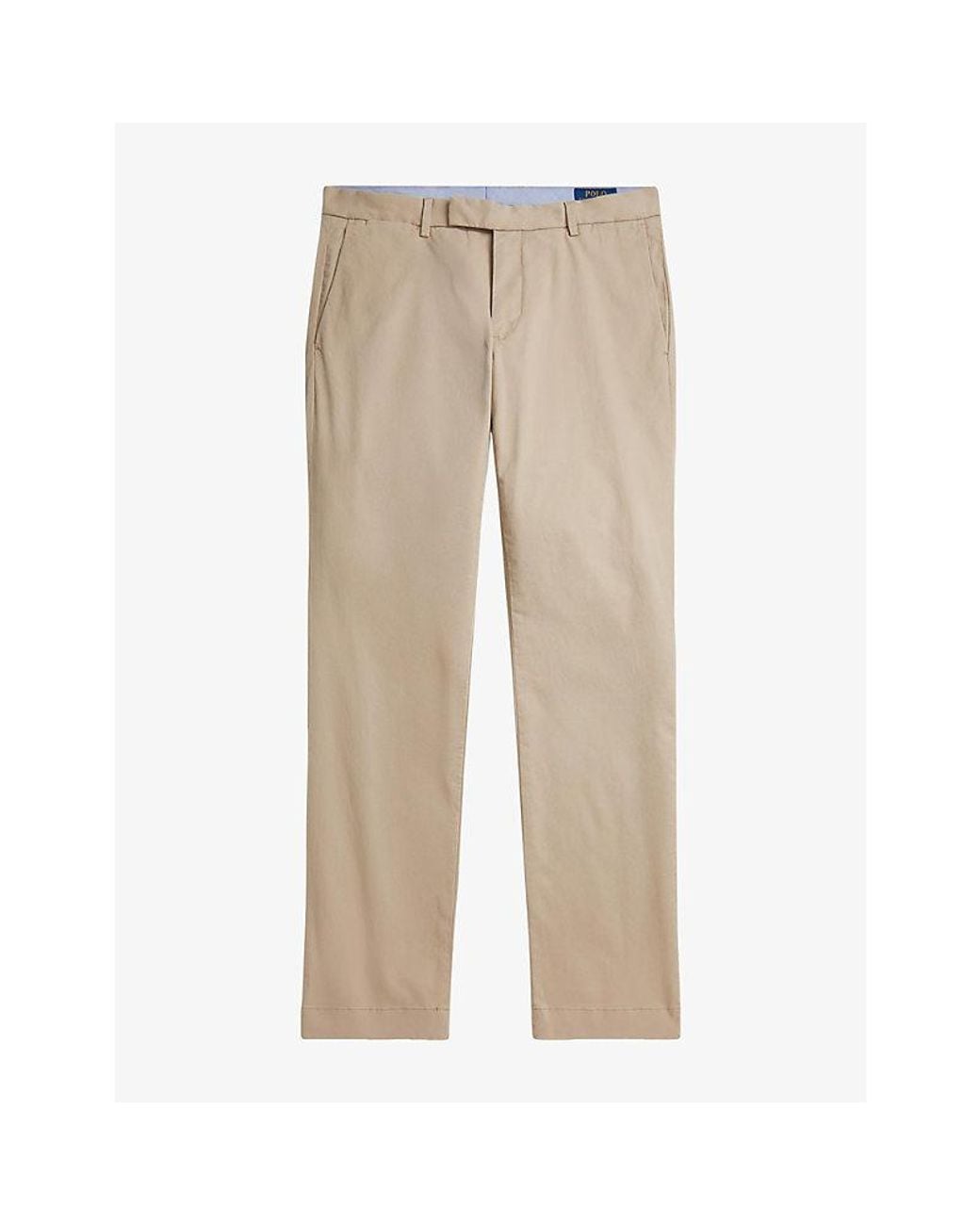 Polo Ralph Lauren Natural Greenwich Slim-Fit Stretch-Cotton Chino Trousers for men