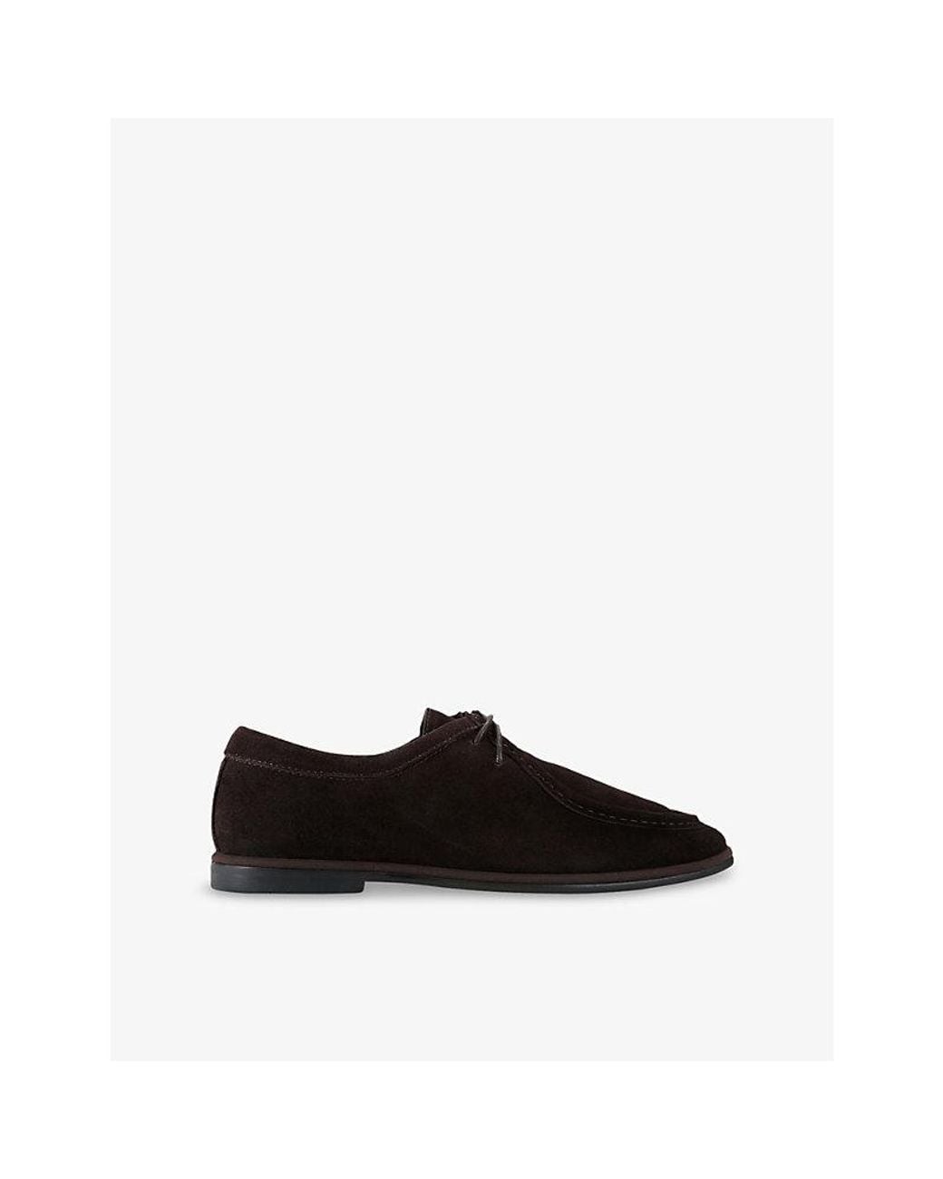 Steve Madden Black Stirling Suede Desert Boots for men