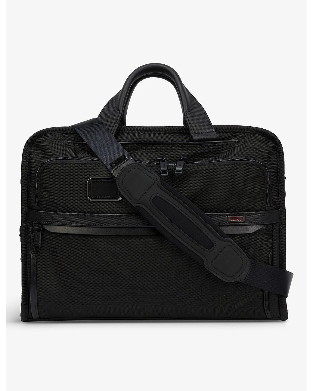 Tumi Synthetic Portfolio Woven Briefcase in Black for Men Lyst UK