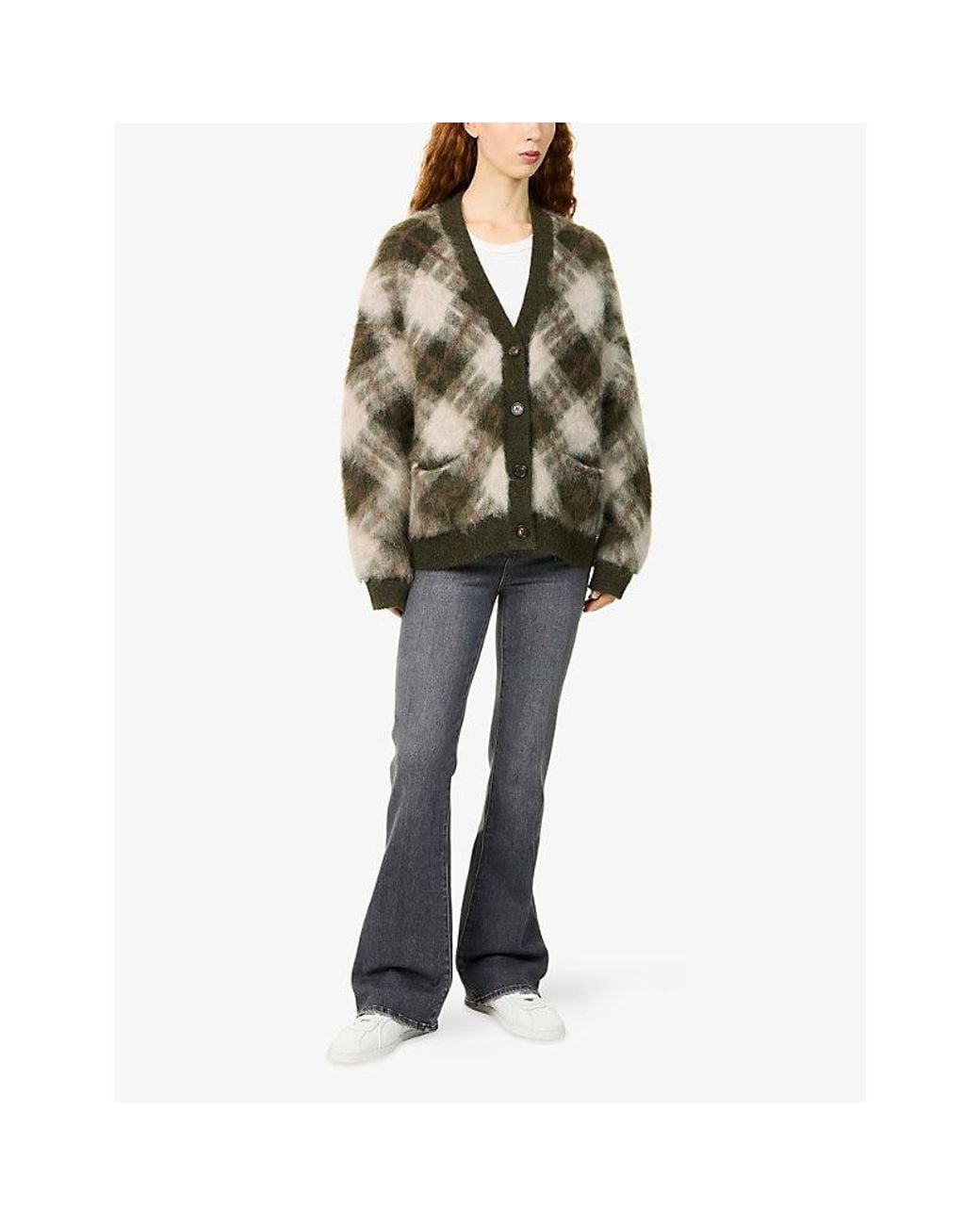 PAIGE Blue Laurel Canyon High-Rise Denim Jeans
